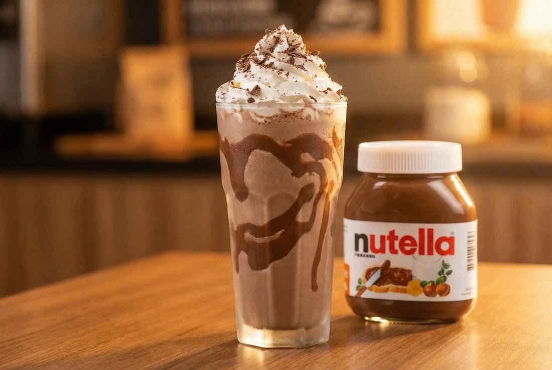 Nutella Milk Shake
