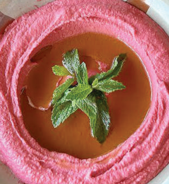 Hummus w Beetroot