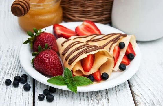 Nutella Fruit Crepe